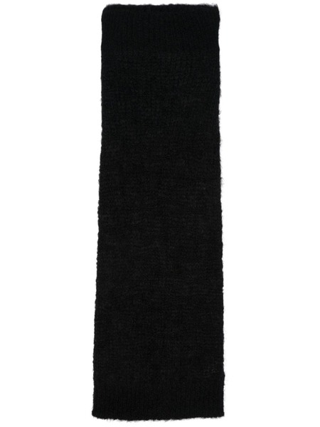  Blumarine Chunky-knit Midi Skirt - Black 