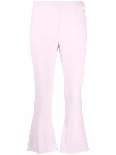  Blumarine Cropped Flared Trousers - Pink 