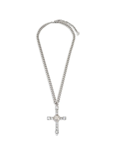  Blumarine Cross Chain Necklace - Silver 