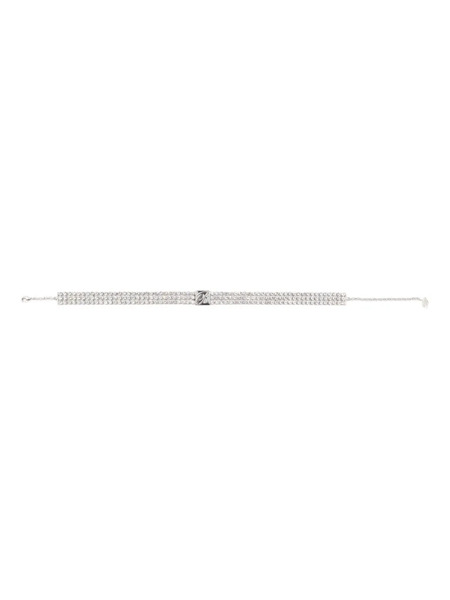  Blumarine Crystal-embellished Necklace - Silver 