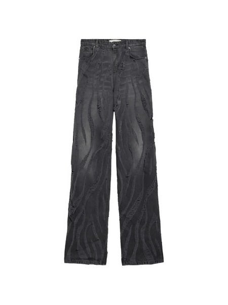  Blumarine Distressed Baggy Jeans - Black 