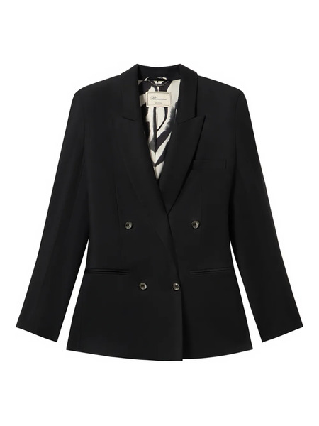  Blumarine Double-breasted Blazer - Black 