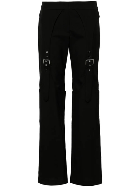  Blumarine Guêpière Puddle Trousers - Black 