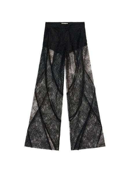  Blumarine Lace Trousers - Black 