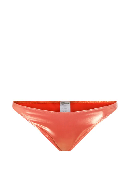  Blumarine Logo-detail Bikini Bottom - Orange 