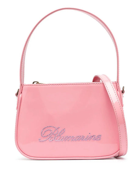  Blumarine Logo-detail Leather Mini Bag - Pink 