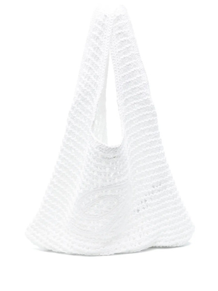  Blumarine Logo-embroidered Tote Bag - White 