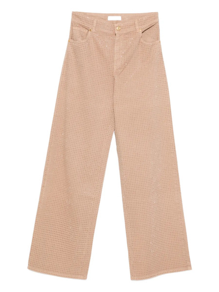 Blumarine Rhinestone-embellished Jeans - Neutrals 