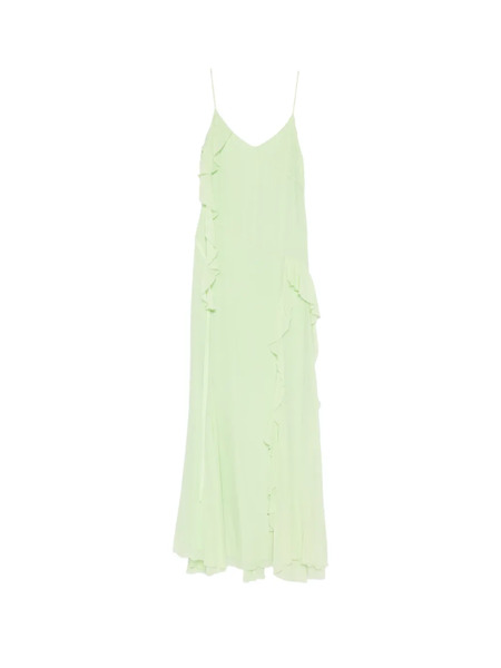  Blumarine Ruffled Dress - Green 