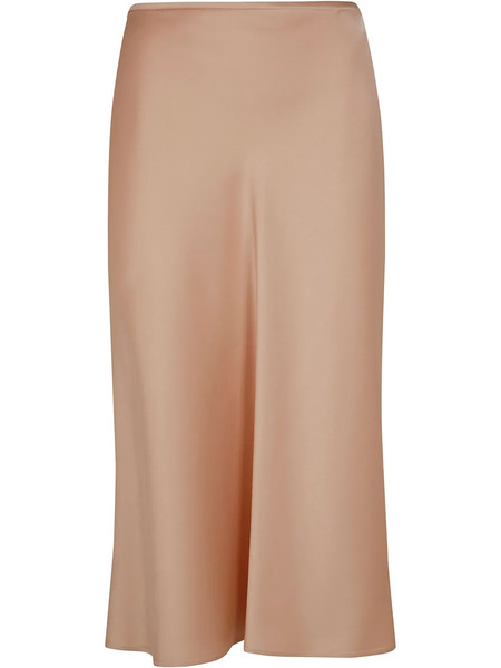  Blumarine Satin Midi Skirt - Pink 