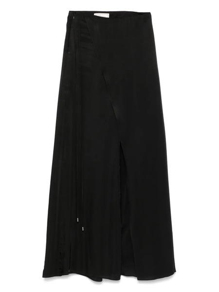  Blumarine Satin Trousers - Black 
