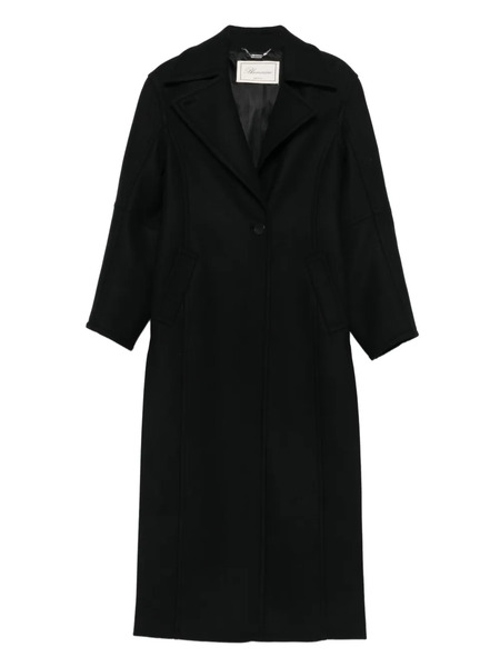  Blumarine Single-breasted Coat - Black 