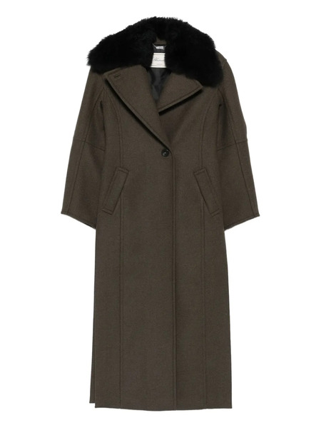  Blumarine Single-breasted Coat - Green 