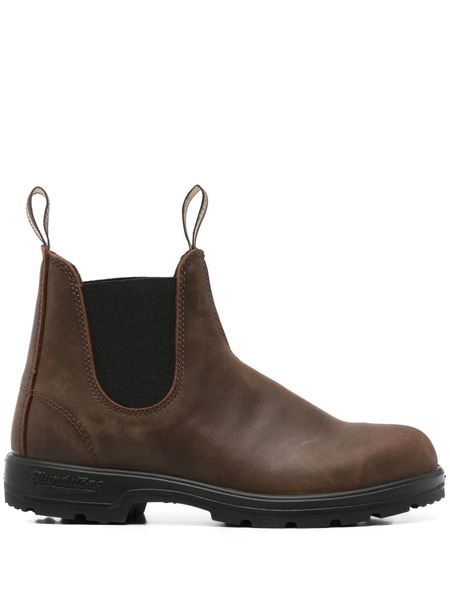  Blundstone Round-toe Leather Chelsea Boots - Brown 
