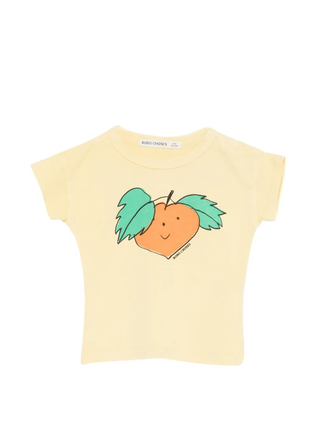  Bobo Choses Curious Turnip Graphic-print T-shirt - Yellow 