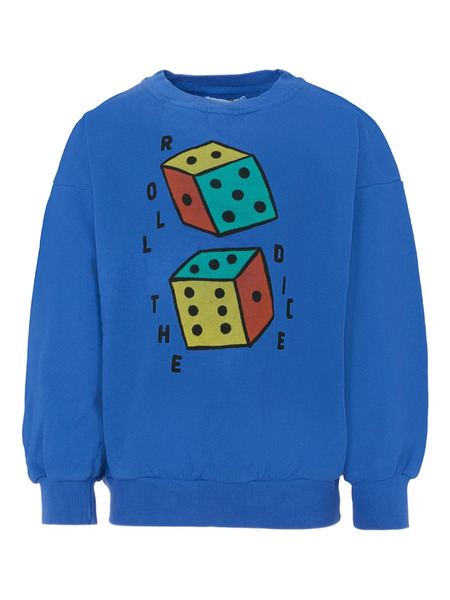  Bobo Choses Dice-print Sweatshirt - Blue 