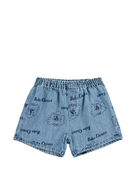  Bobo Choses Drawstring Shorts - Blue 
