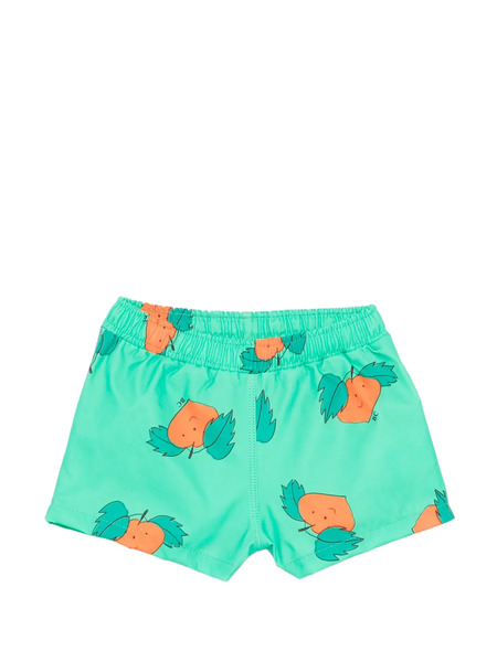  Bobo Choses Elasticated-waistband Swim Shorts - Green 