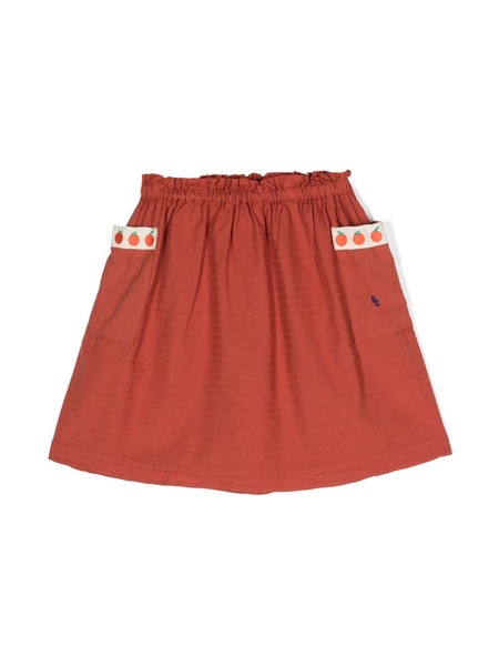  Bobo Choses Embroidered-monogram Skirt 