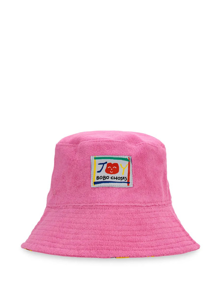 Bobo Choses Floral-print Hat - Pink 