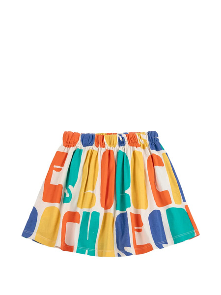  Bobo Choses Graphic Skirt - White 