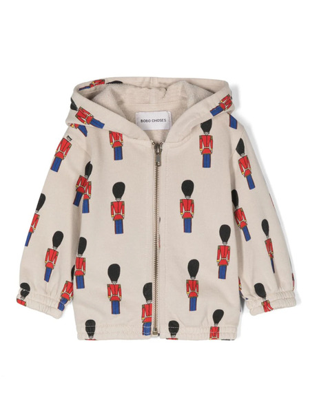  Bobo Choses Little Tin Soldiers Sweatshirt - Neutrals 