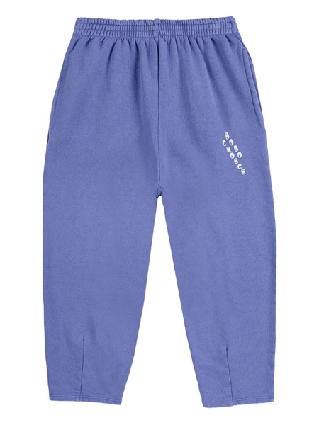  Bobo Choses Logo-print Elastic-waist Sweatpants - Blue 