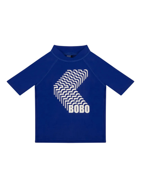  Bobo Choses Logo-print Sun Protective T-shirt - Blue 