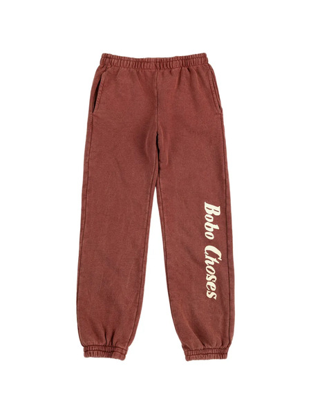  Bobo Choses Logo-print Trousers - Brown 