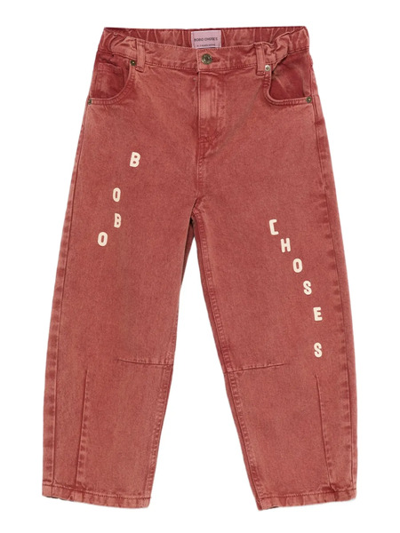  Bobo Choses Logo-print Trousers - Red 