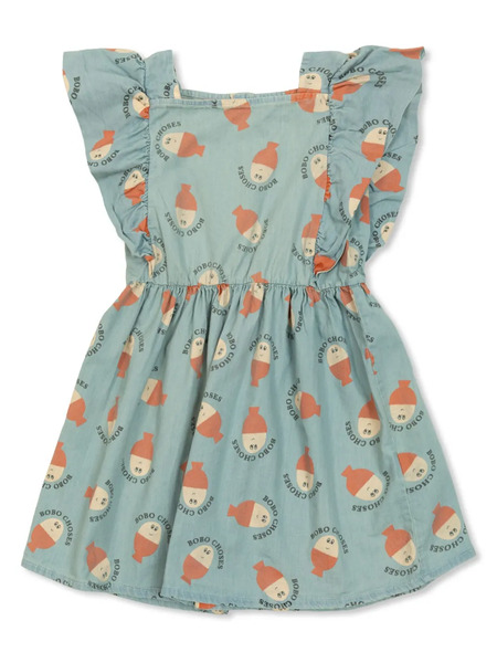  Bobo Choses Morning Egg Dress - Blue 