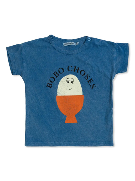  Bobo Choses Morning Egg T-shirt - Blue 