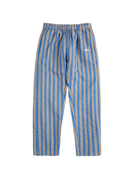  Bobo Choses New Hairline Elasticated Striped Trousers - Blue 