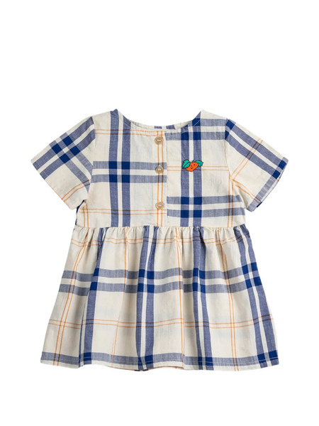  Bobo Choses Plaid Dress - Neutrals 