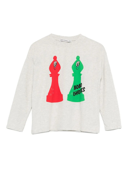  Bobo Choses Printed T-shirt - Grey 