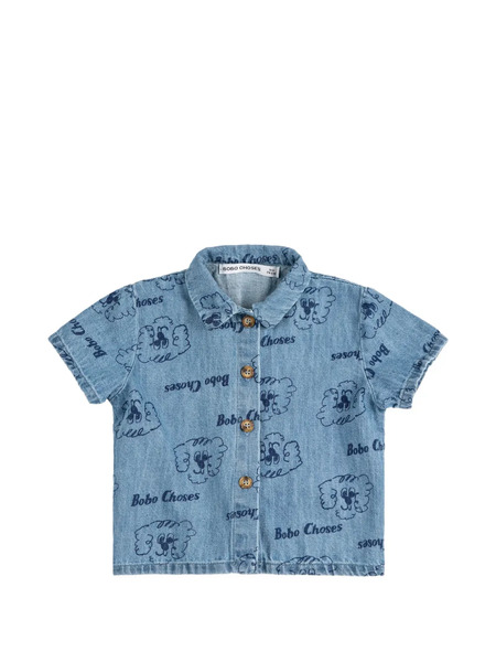  Bobo Choses Short-sleeve Shirt - Blue 