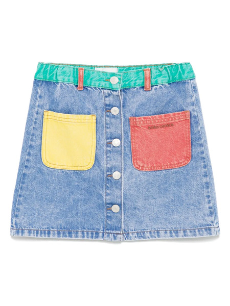  Bobo Choses Smiling Shorts - Blue 