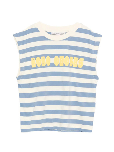  Bobo Choses Striped Vest - Blue 