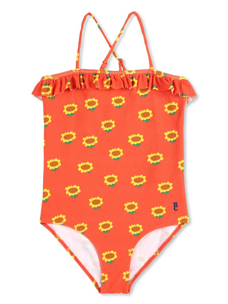  Bobo Choses Sunflower Swimsuit - Orange 