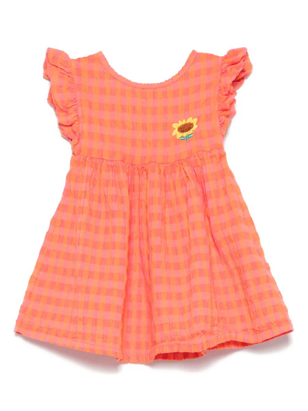  Bobo Choses Vichy Dress - Orange 