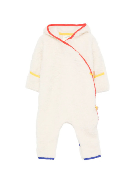  Bobo Choses X Binibamba Hooded Romper - Neutrals 