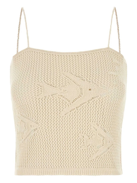  Bode Angel Fish Top - Neutrals 