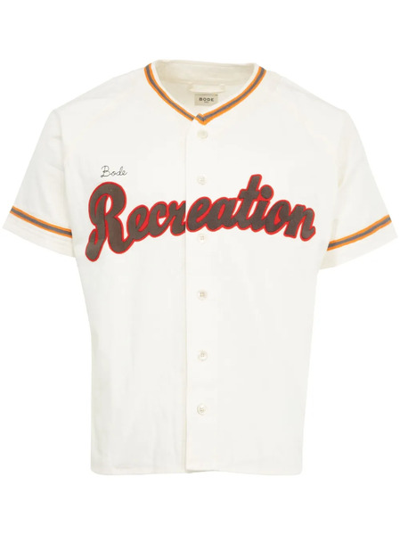  Bode Baseball Shirt - White 