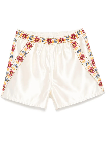  Bode Candyfloss Shorts - Neutrals 
