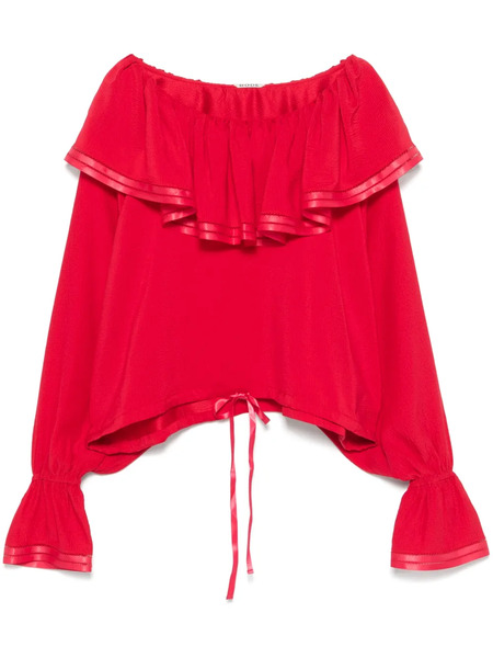  Bode Claret Blouse - Red 