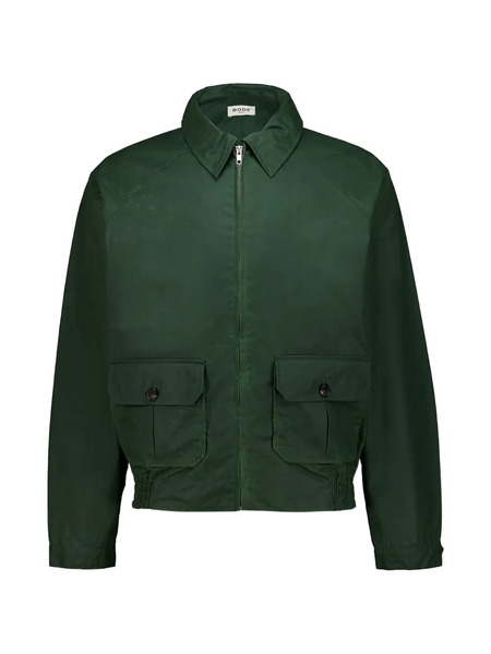  Bode Coach Waxed Jacket - Green 