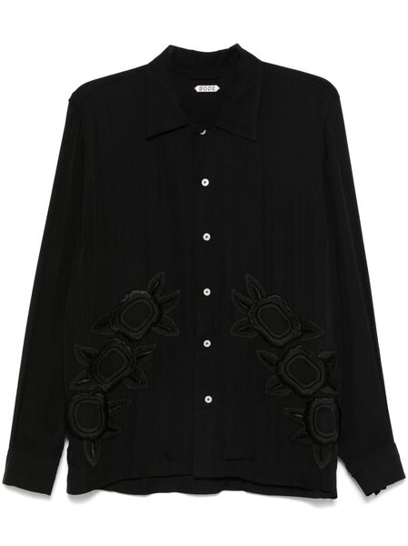 Bode Daffodil Shirt - Black 