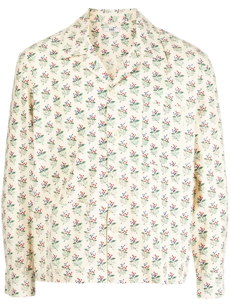  Bode Floral-print Shirt - Yellow 