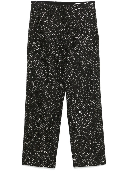  Bode Glitter Trousers - Black 