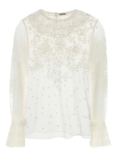  Bode Middlemist Blouse - White 
